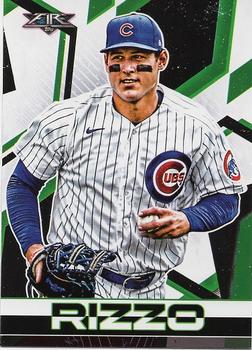 2021 Topps Fire #21 Anthony Rizzo Front