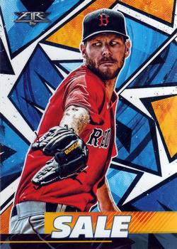 2021 Topps Fire #56 Chris Sale Front