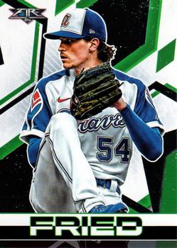 2021 Topps Fire #82 Max Fried Front