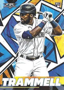 2021 Topps Fire #103 Taylor Trammell Front