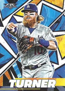 2021 Topps Fire #111 Justin Turner Front