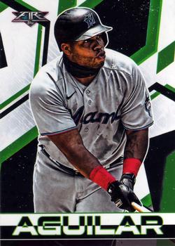 2021 Topps Fire #154 Jesus Aguilar Front