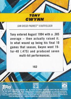 2021 Topps Fire #162 Tony Gwynn Back
