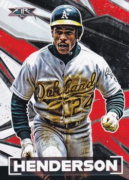 2021 Topps Fire #191 Rickey Henderson Front