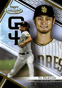 2021 Topps Gold Label - Class 1 Black #51 Yu Darvish Front