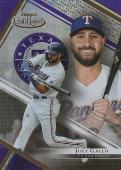 2021 Topps Gold Label - Class 1 Purple #18 Joey Gallo Front