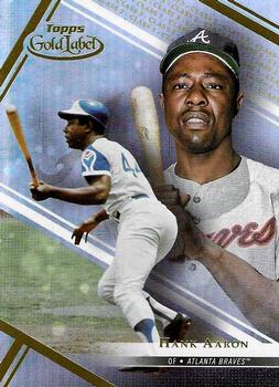 2021 Topps Gold Label - Class 3 #40 Hank Aaron Front