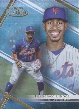2021 Topps Gold Label - Class 3 #47 Francisco Lindor Front