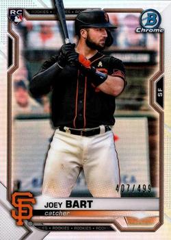 2021 Bowman Chrome - Refractor #23 Joey Bart Front