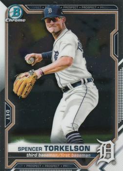 2021 Bowman Chrome - Prospects #BCP-187 Spencer Torkelson Front