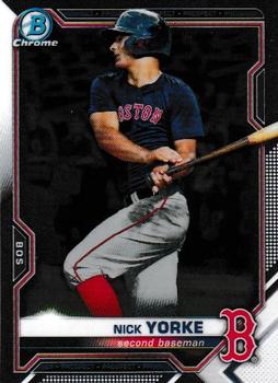 2021 Bowman Chrome - Prospects #BCP-243 Nick Yorke Front