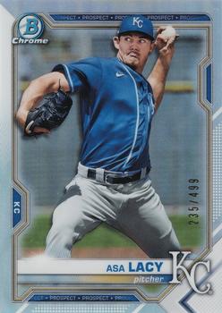 2021 Bowman Chrome - Prospects Refractor #BCP-194 Asa Lacy Front