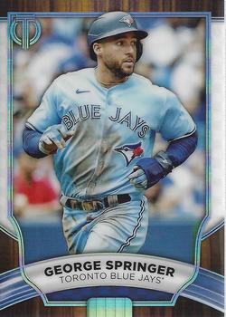 2022 Topps Tribute #33 George Springer Front