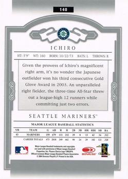 2014 Panini Classics - Recollection Collection Buyback Autographs #140 Ichiro Back