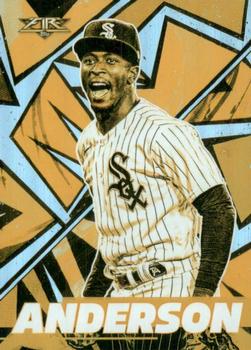 2021 Topps Fire - Gold Minted #41 Tim Anderson Front