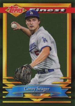2021 Topps Finest Flashbacks #35 Corey Seager Front