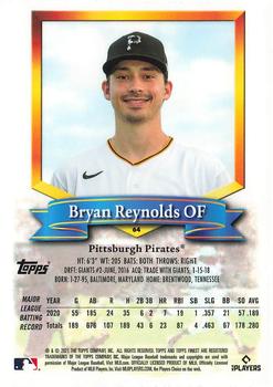 2021 Topps Finest Flashbacks #64 Bryan Reynolds Back