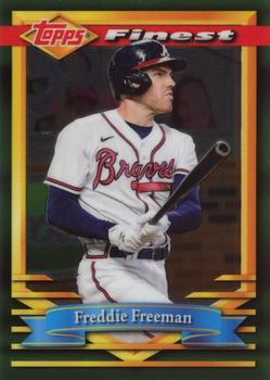 2021 Topps Finest Flashbacks #70 Freddie Freeman Front