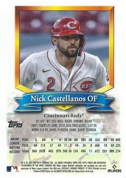2021 Topps Finest Flashbacks #77 Nick Castellanos Back