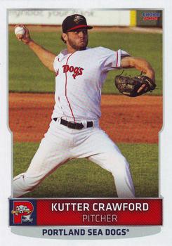 2021 Choice Portland Sea Dogs #07 Kutter Crawford Front