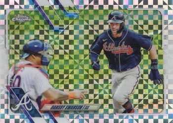 2021 Topps Chrome - X-Fractor #7 Dansby Swanson Front