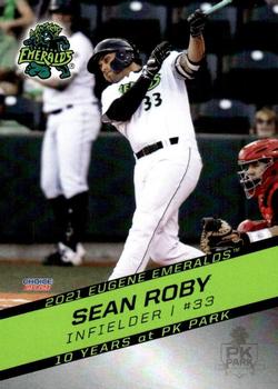 2021 Choice Eugene Emeralds #15 Sean Roby Front