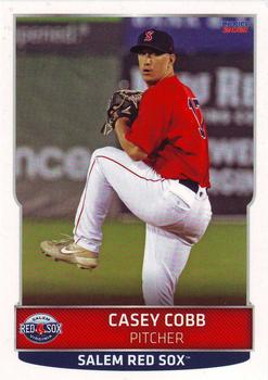 2021 Choice Salem Red Sox #04 Casey Cobb Front