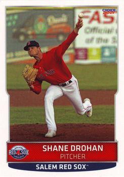 2021 Choice Salem Red Sox #09 Shane Drohan Front