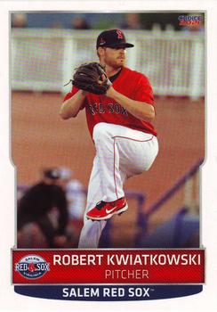 2021 Choice Salem Red Sox #14 Robert Kwiatkowski Front