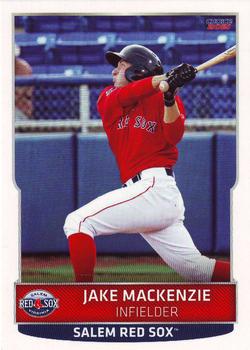 2021 Choice Salem Red Sox #16 Jake Mackenzie Front