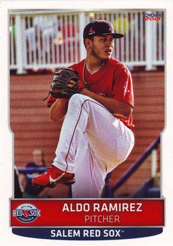 2021 Choice Salem Red Sox #22 Aldo Ramirez Front