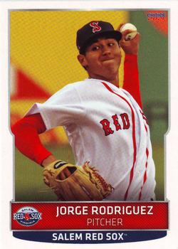 2021 Choice Salem Red Sox #23 Jorge Rodriguez Front