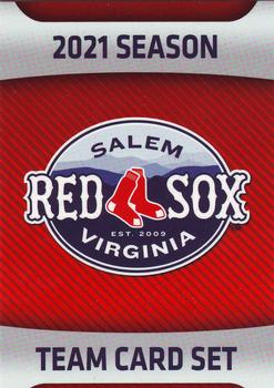 2021 Choice Salem Red Sox #NNO Team Checklist Front