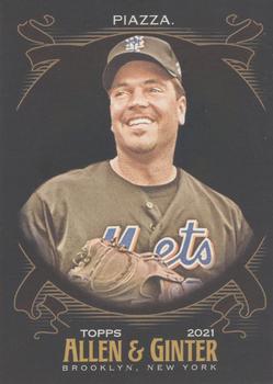 2021 Topps Allen & Ginter X #3 Mike Piazza Front