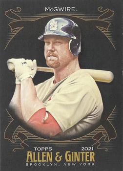 2021 Topps Allen & Ginter X #27 Mark McGwire Front