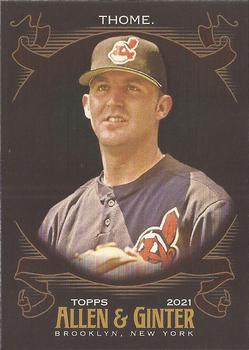 2021 Topps Allen & Ginter X #255 Jim Thome Front