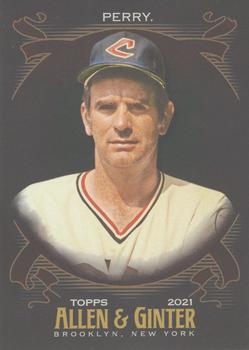 2021 Topps Allen & Ginter X #328 Gaylord Perry Front