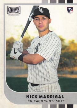 2021 Topps Archives Snapshots #16 Nick Madrigal Front