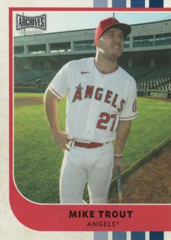 2021 Topps Archives Snapshots #27 Mike Trout Front