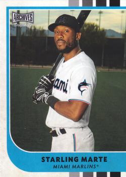 2021 Topps Archives Snapshots #28 Starling Marte Front