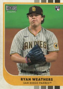 2021 Topps Archives Snapshots #45 Ryan Weathers Front