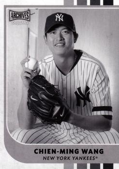 2021 Topps Archives Snapshots - Black & White #9 Chien-Ming Wang Front