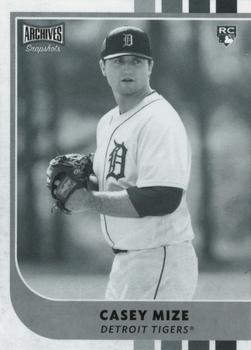 2021 Topps Archives Snapshots - Black & White #44 Casey Mize Front