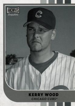 2021 Topps Archives Snapshots - Black & White #47 Kerry Wood Front