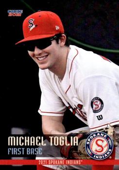 2021 Choice Spokane Indians #01 Michael Toglia Front