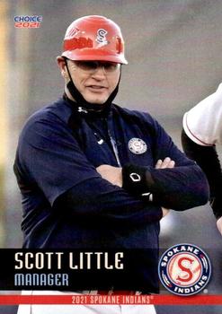 2021 Choice Spokane Indians #35 Scott Little Front