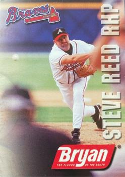 2001 Bryan Atlanta Braves #NNO Steve Reed Front