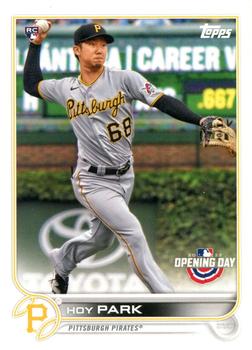 2022 Topps Opening Day #13 Hoy Park Front