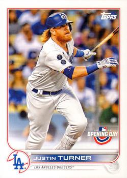 2022 Topps Opening Day #22 Justin Turner Front