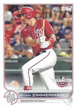 2022 Topps Opening Day #34 Ryan Zimmerman Front